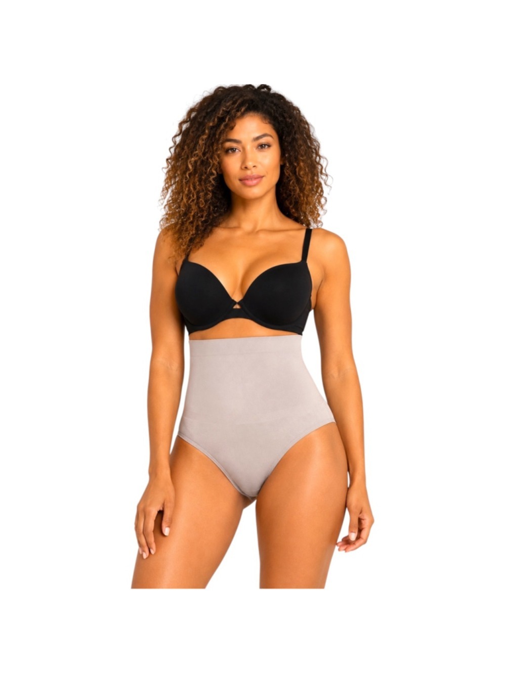 Maidenform Seamless High Waist Brief Shapewear Firm Control Nude S NWT